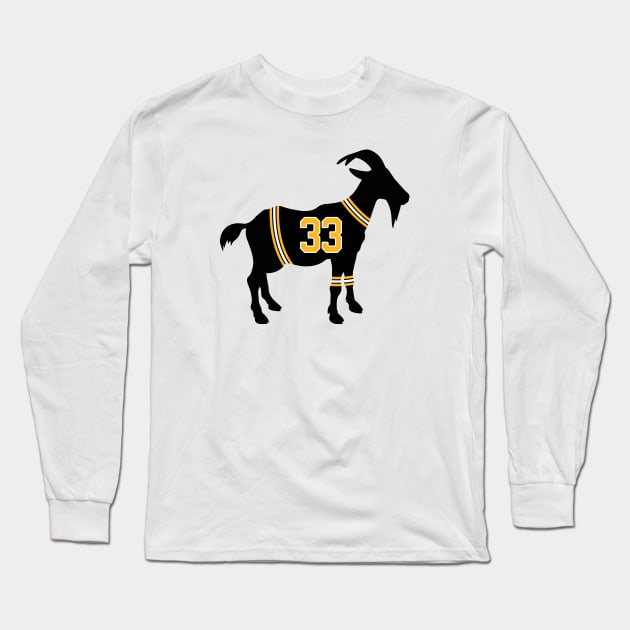 Zdeno Chara GOAT Long Sleeve T-Shirt by cwijeta